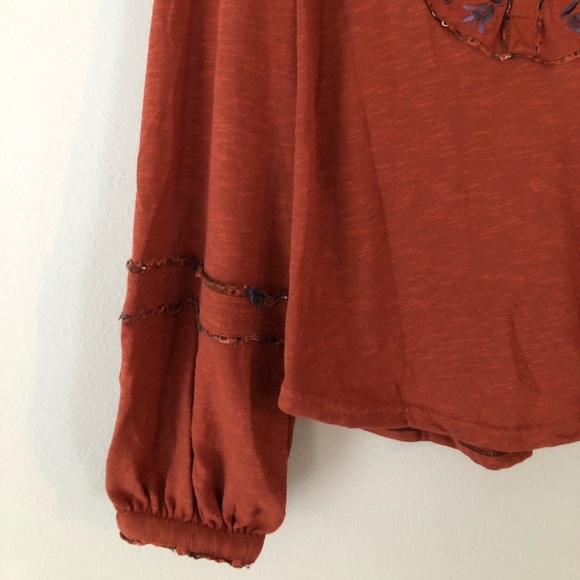 Free People Sundance Henley Top - Picture 3 of 5